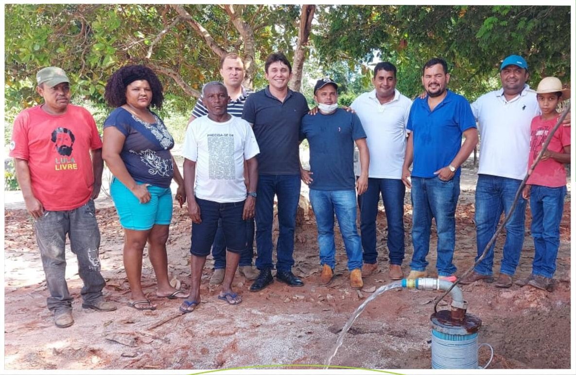 Prefeitura entrega poço artesiano no Assentamento Mártires da Terra