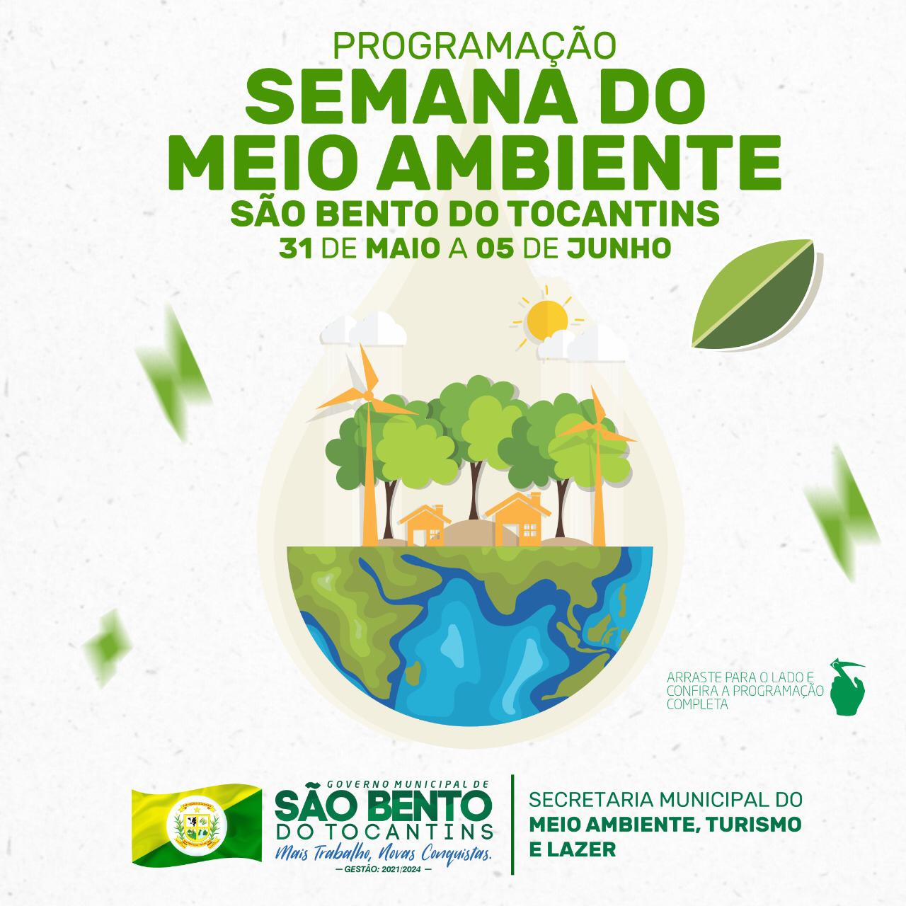 Programação da Semana do Meio Ambiente