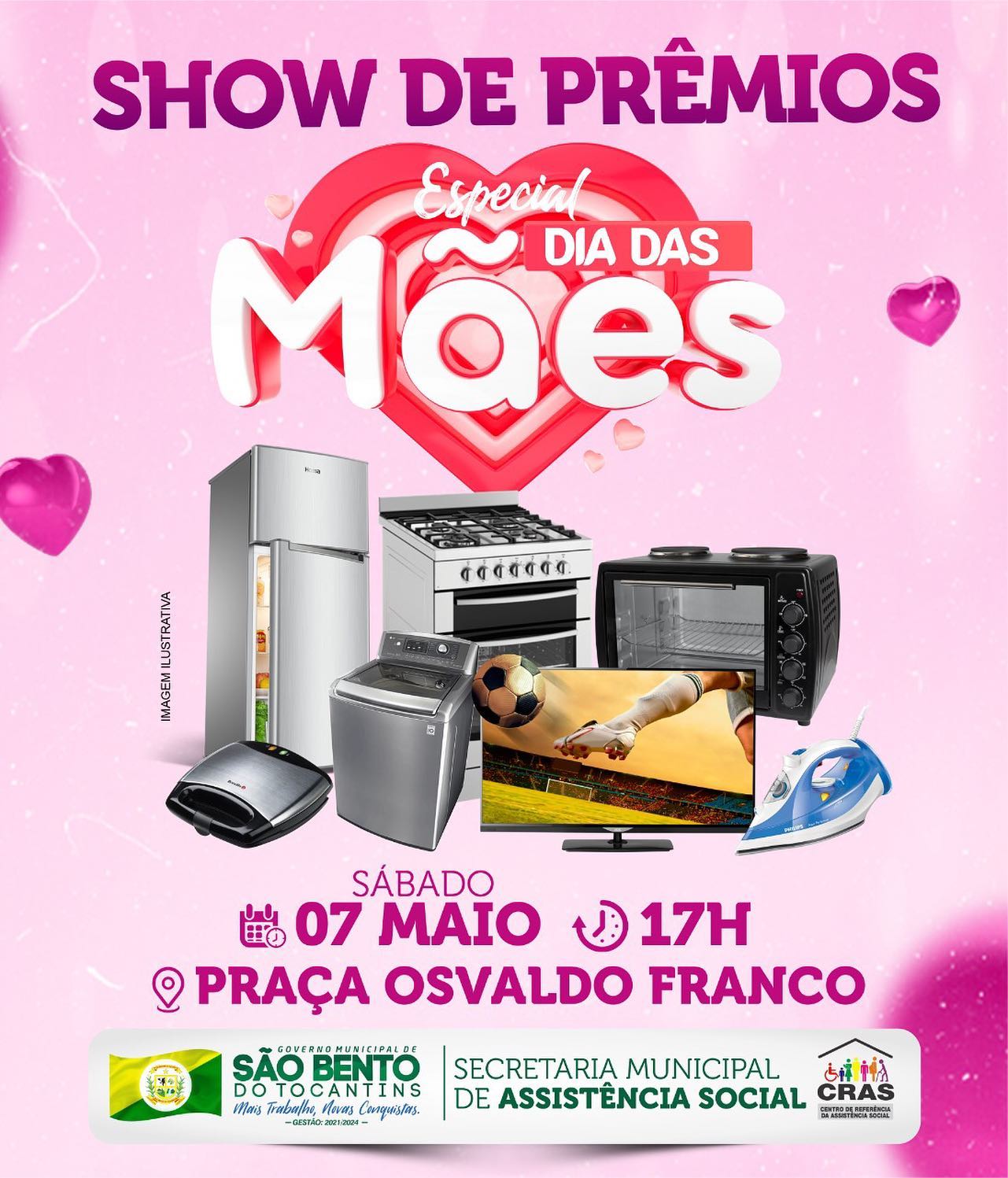 Mega Show de Prêmios Dia das Mães
