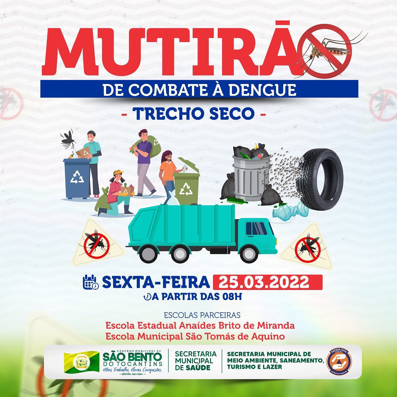 Mutirão de Limpeza e Combate ao Aedes Aegypti