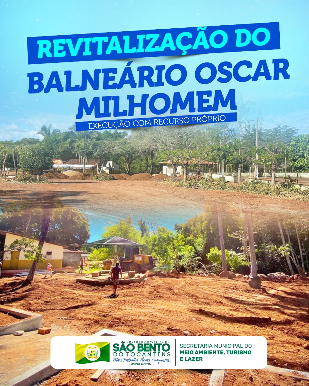 Revitalização do Balneário Oscar Milhomem