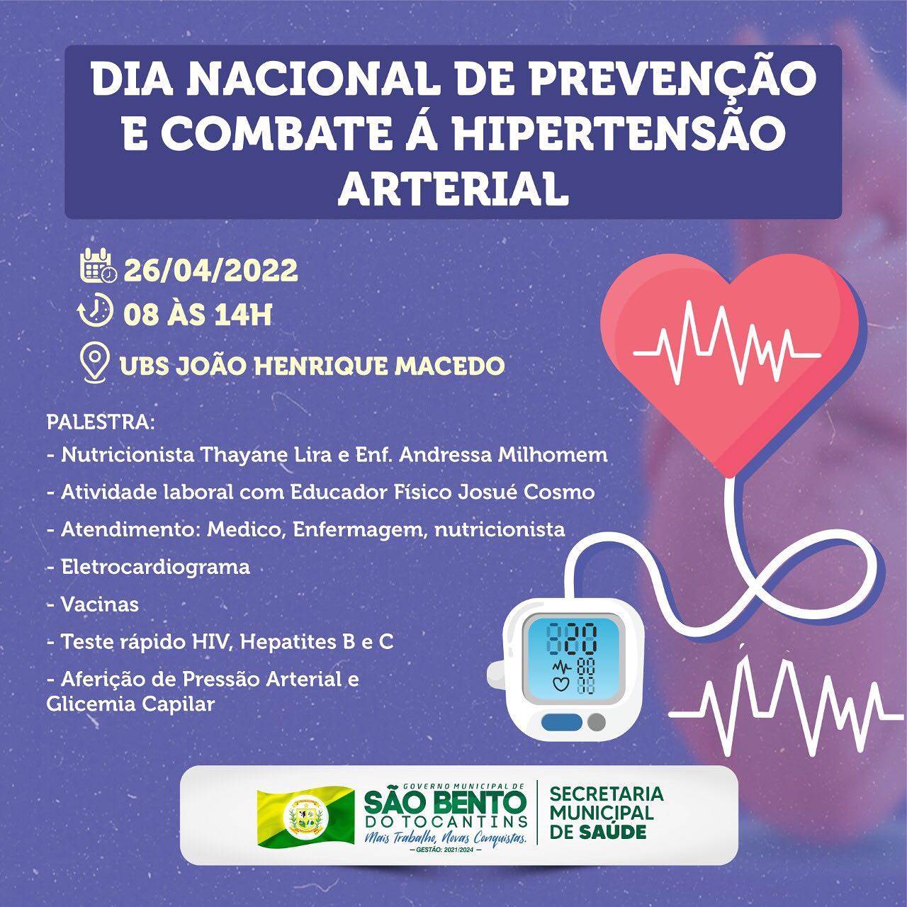 Prevenção e Combate à Hipertensão Arterial