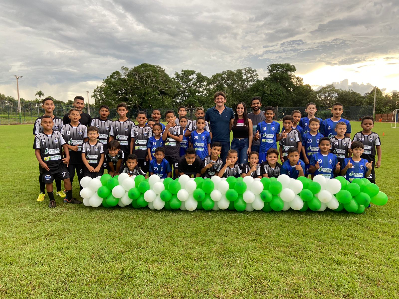 Aula inaugural do PROJETO BOLINHA DE OURO é realizada no Estádio Municipal Deijoval de França